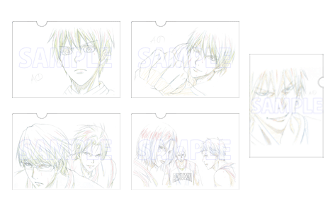 プロダクション I.G：原画クリアファイル第4弾!(AnimeJapan 2015先行